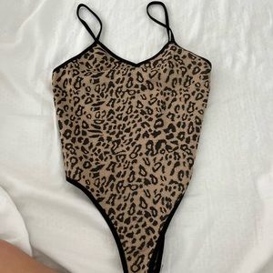Cheetah bodysuit